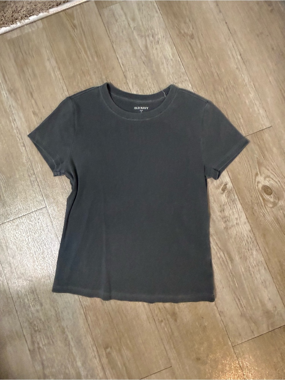 Old Navy Women's Short Sleeve Crew Tee - Charcoal